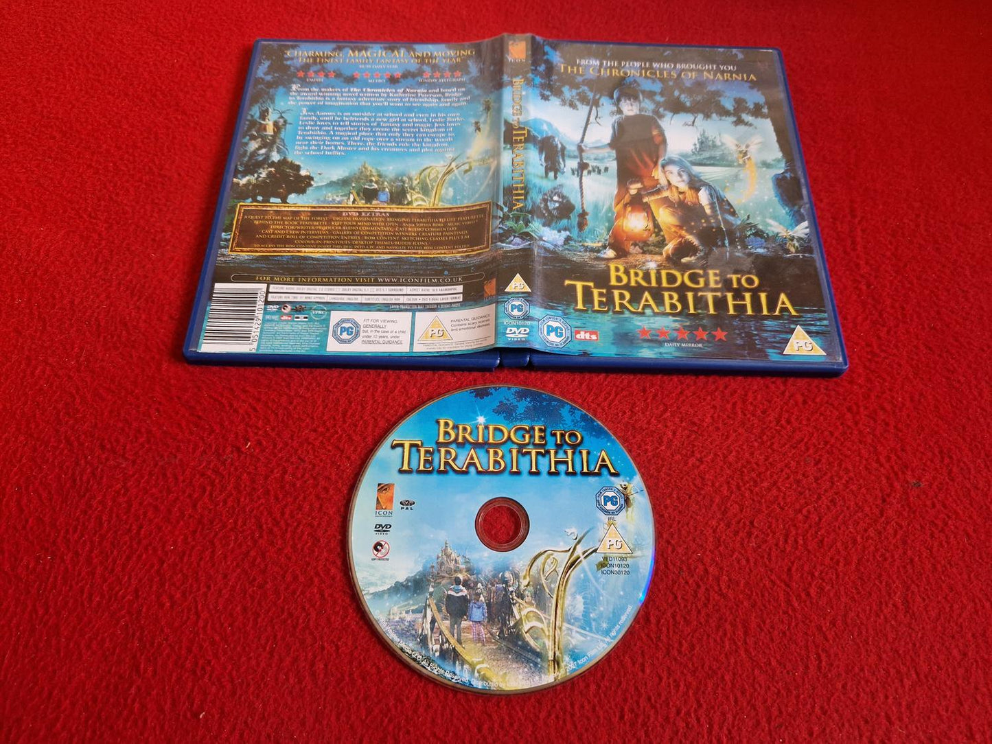 BRIDGE TO TERABITHIA DVD