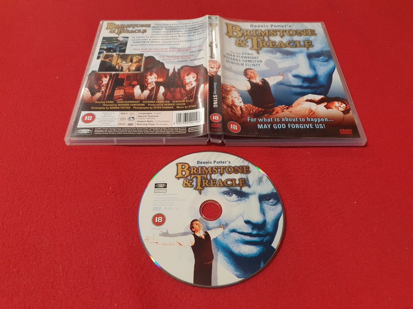 BRIMSTONE & TREACLE [ STING ] till DVD