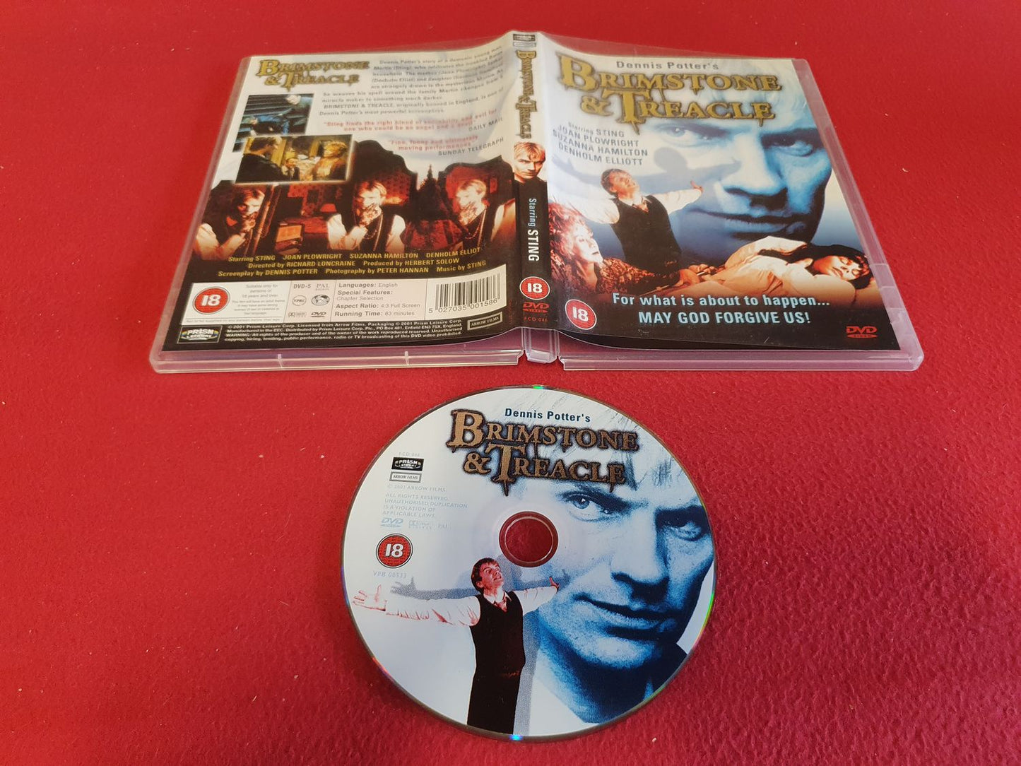 BRIMSTONE & TREACLE [ STING ] till DVD