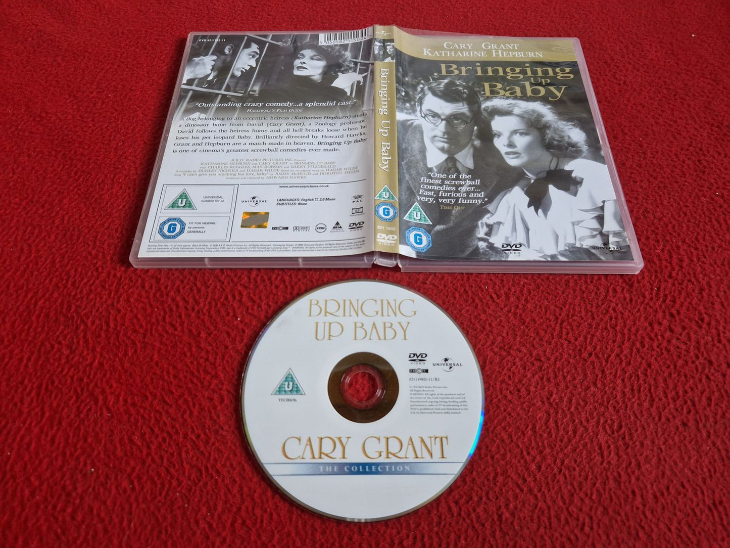 BRINGING UP BABY DVD