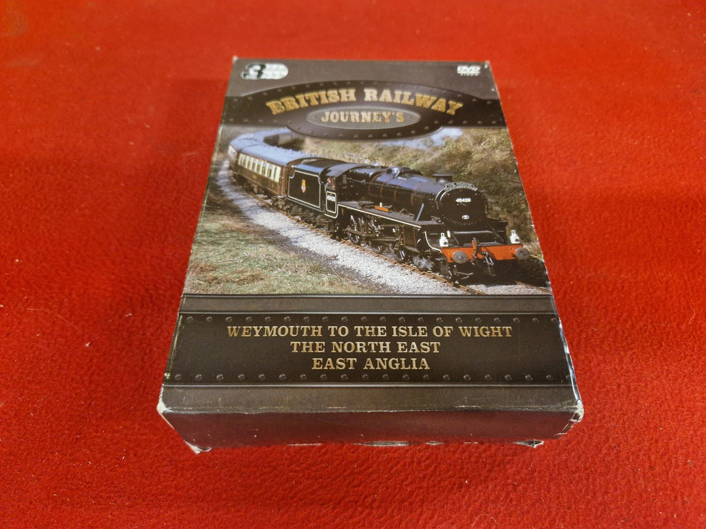 BRITISH RAILWAY JOURNEYS WEYMOUTH ISLE OF WIGHT/NORTH EAST/EAST ANGLIA BOX DVD
