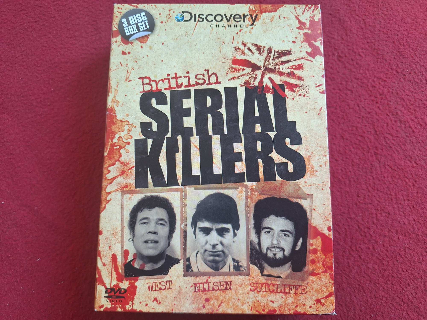 BRITISH SERIAL KILLERS - WEST / NILSEN / SUTCLIFFE BOX DVD