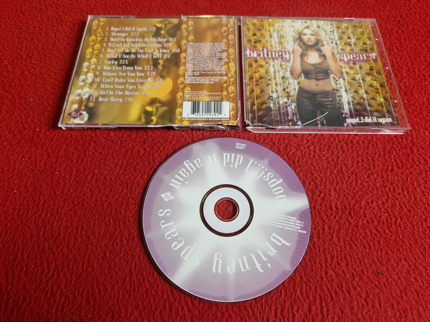 BRITNEY SPEARS OOPS! ...I DID IT AGAIN CD