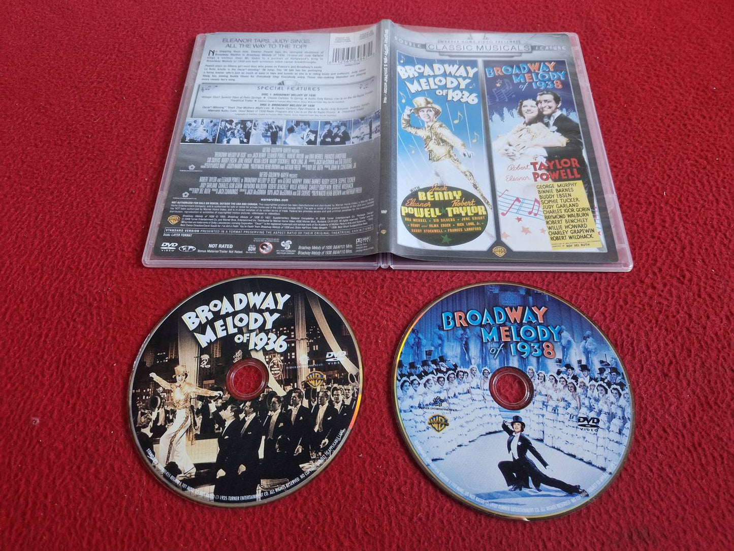 BROADWAY MELODY OF 1936 / BROADWAY MELODY OF 1938 DVD