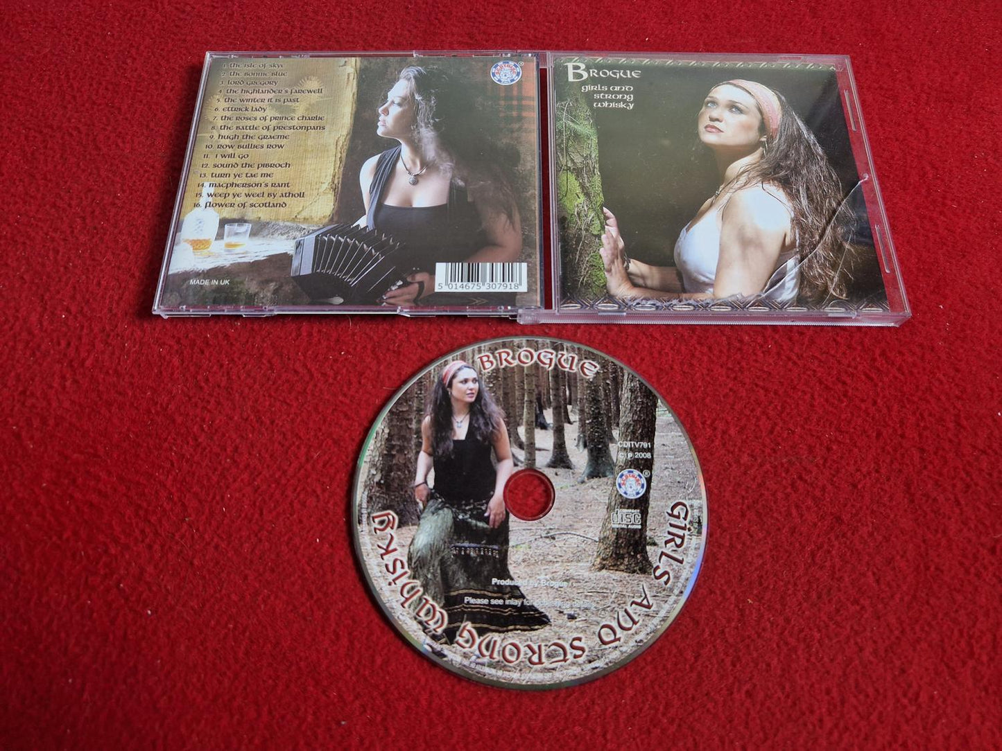 BROGUE GIRLS AND STRONG WHISKY CD