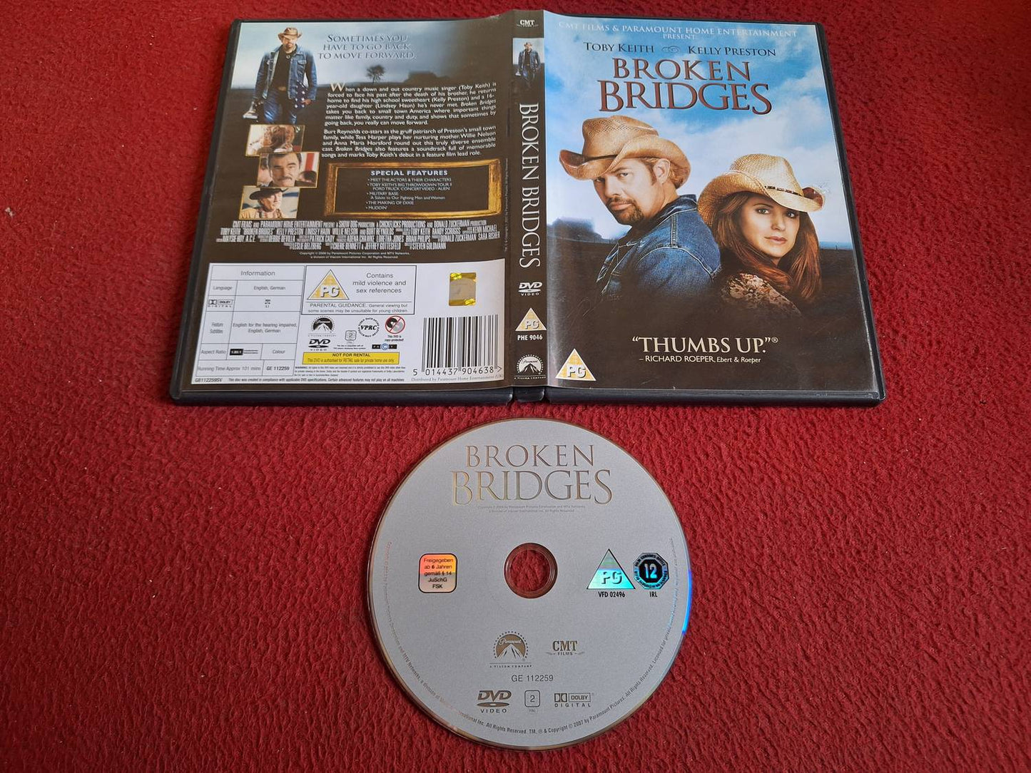 BROKEN BRIDGES DVD