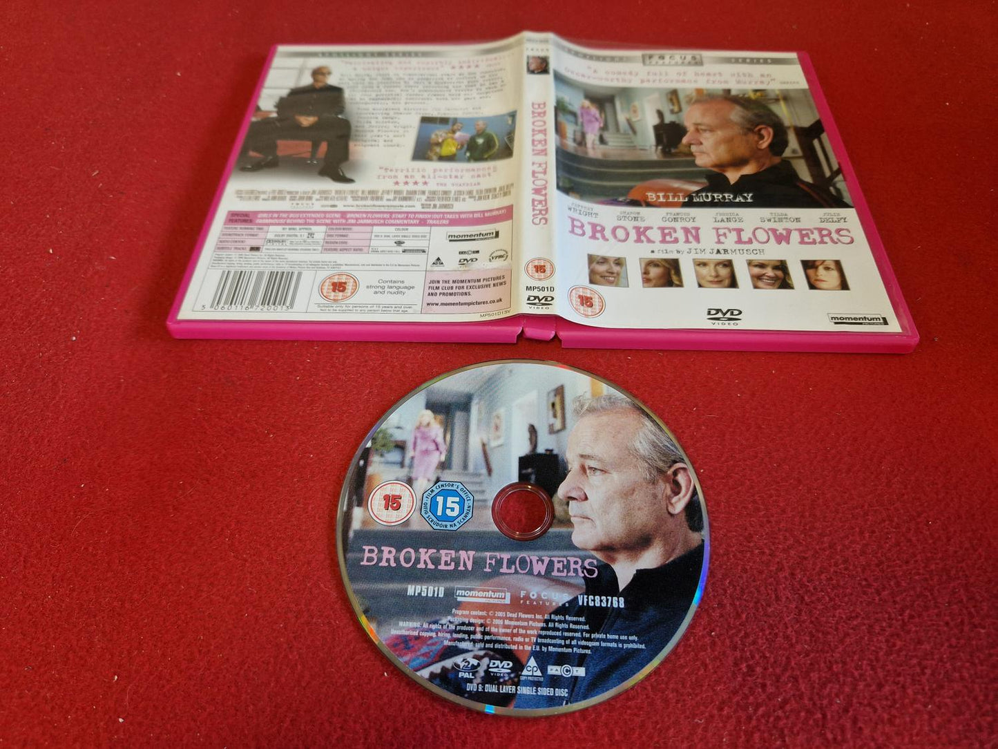 BROKEN FLOWERS till DVD