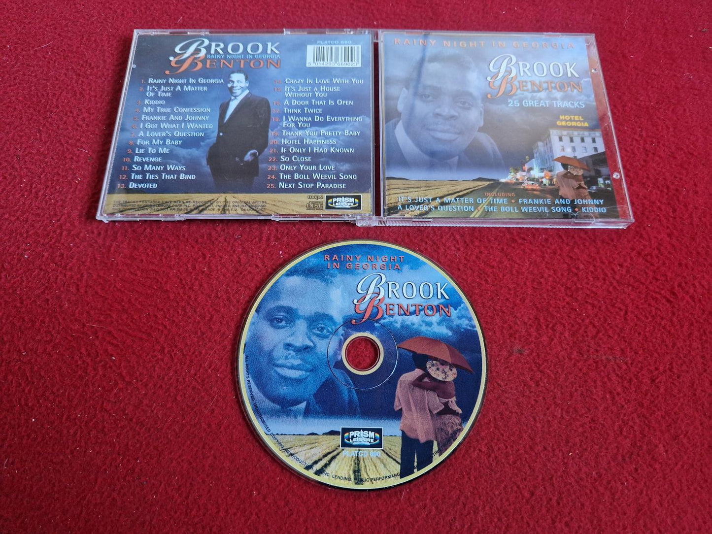 BROOK BENTON RAINY NIGHT IN GEORGIA CD