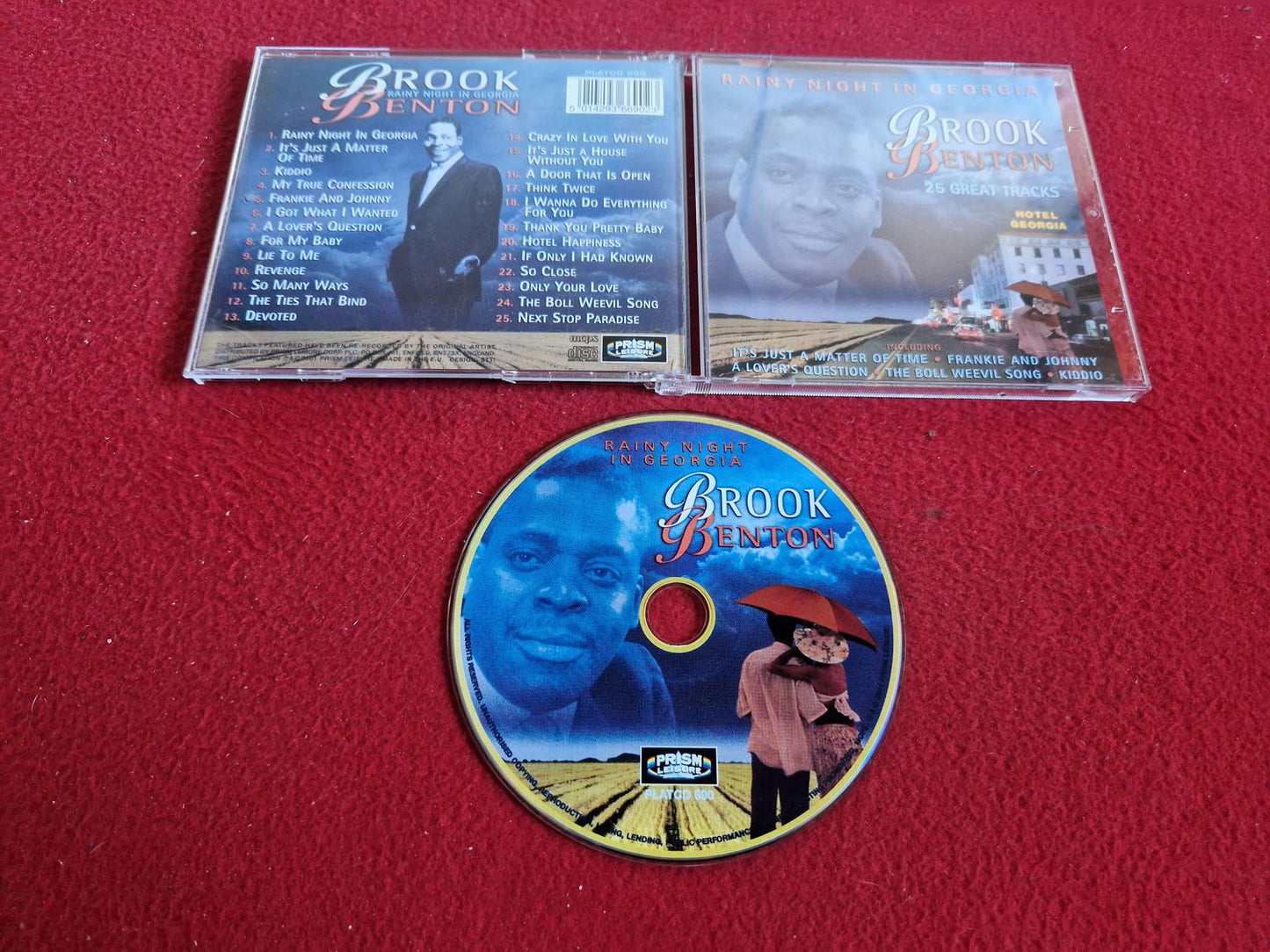 BROOK BENTON RAINY NIGHT IN GEORGIA CD