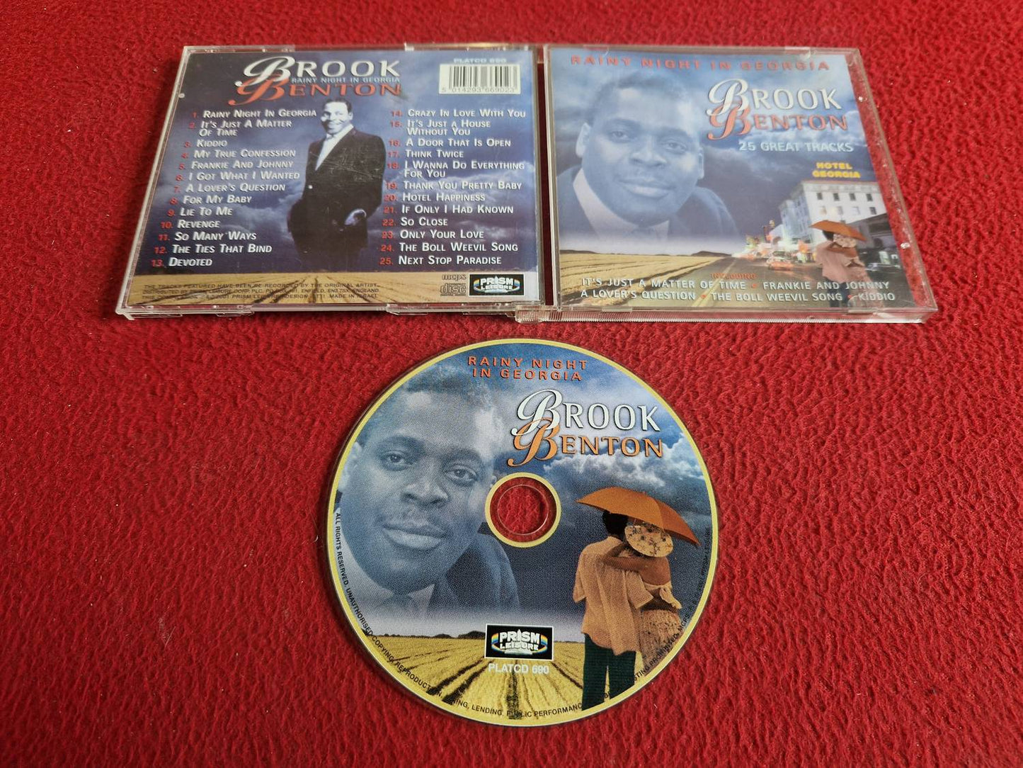 BROOK BENTON RAINY NIGHT IN GEORGIA CD