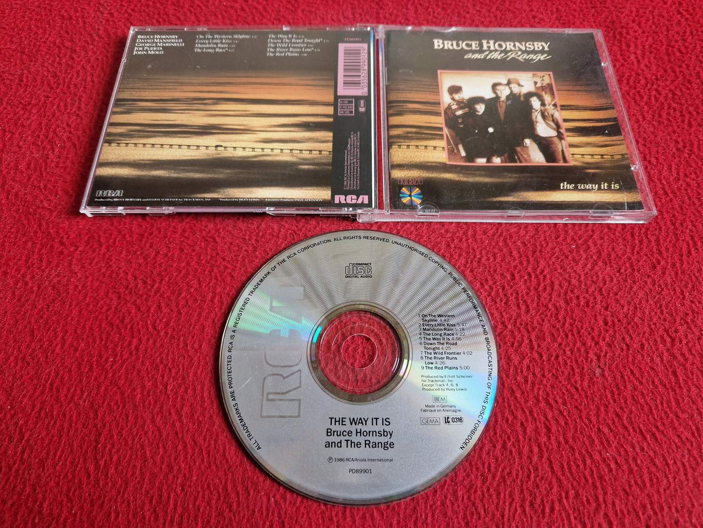 BRUCE HORNSBY AND THE RANGE THE WAY IT IS CD