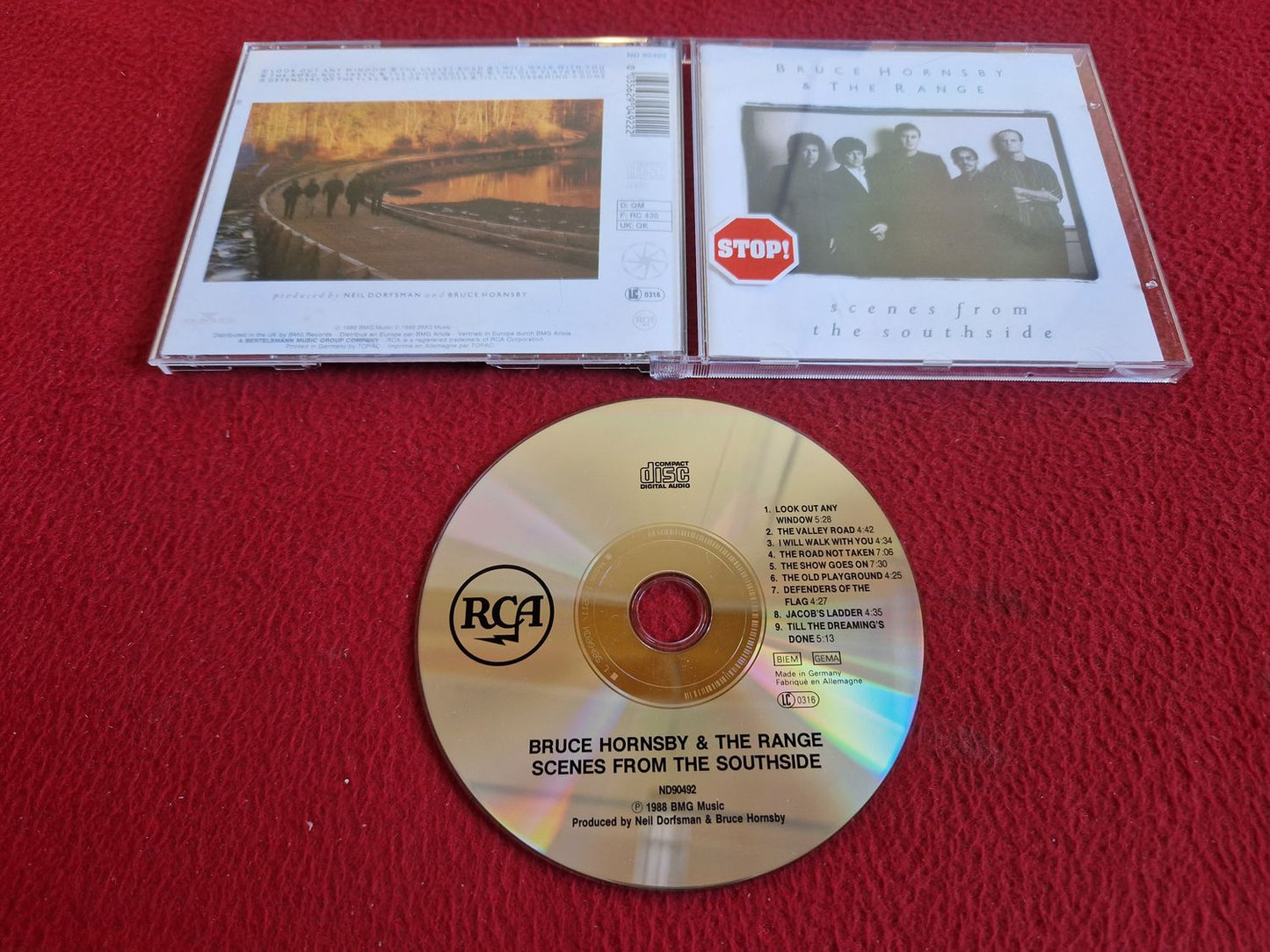 BRUCE HORNSBY & THE RANGE SCENES FROM SOUTHSIDE CD
