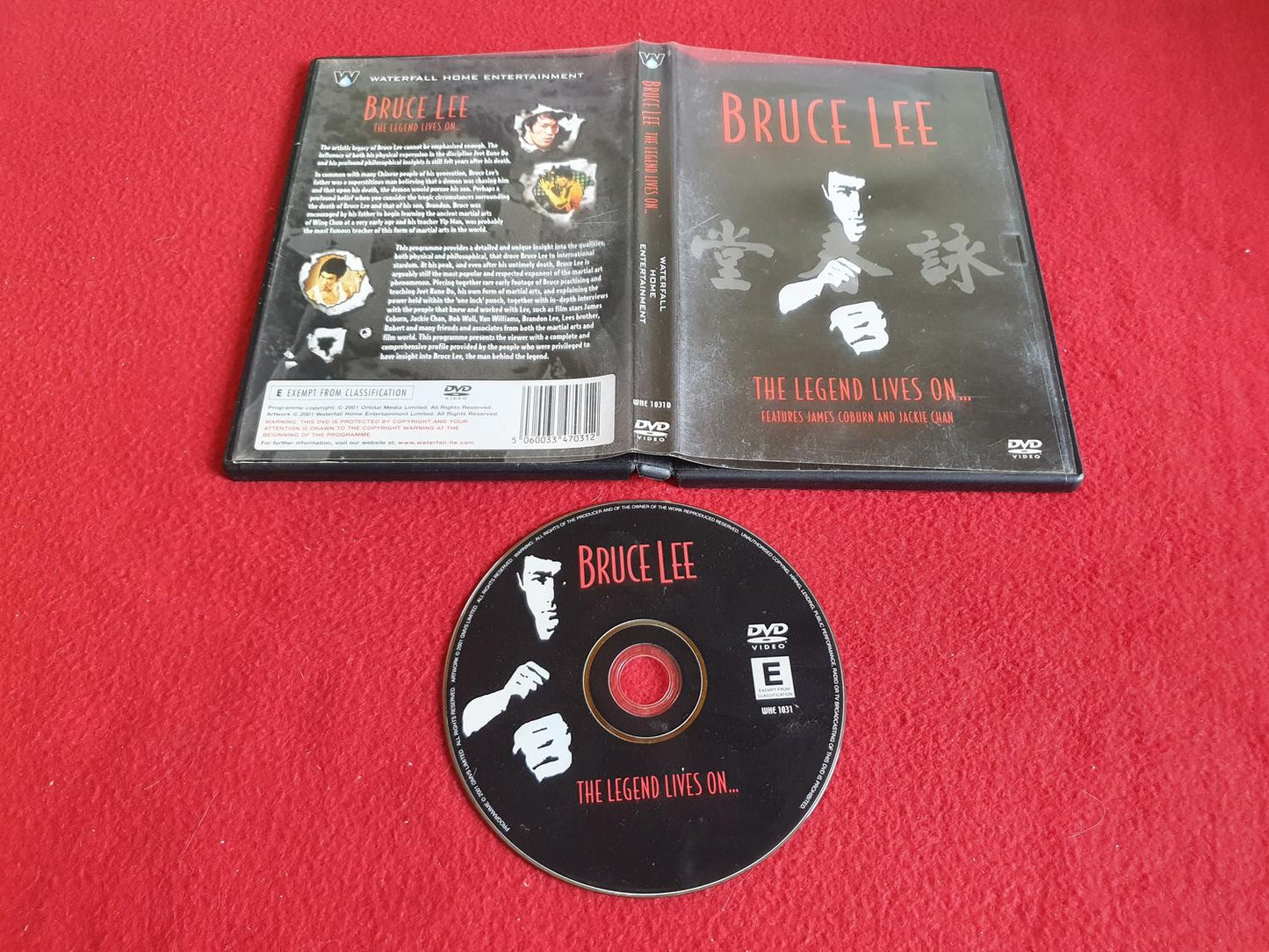 BRUCE LEE THE LEGEND LIVES ON till DVD