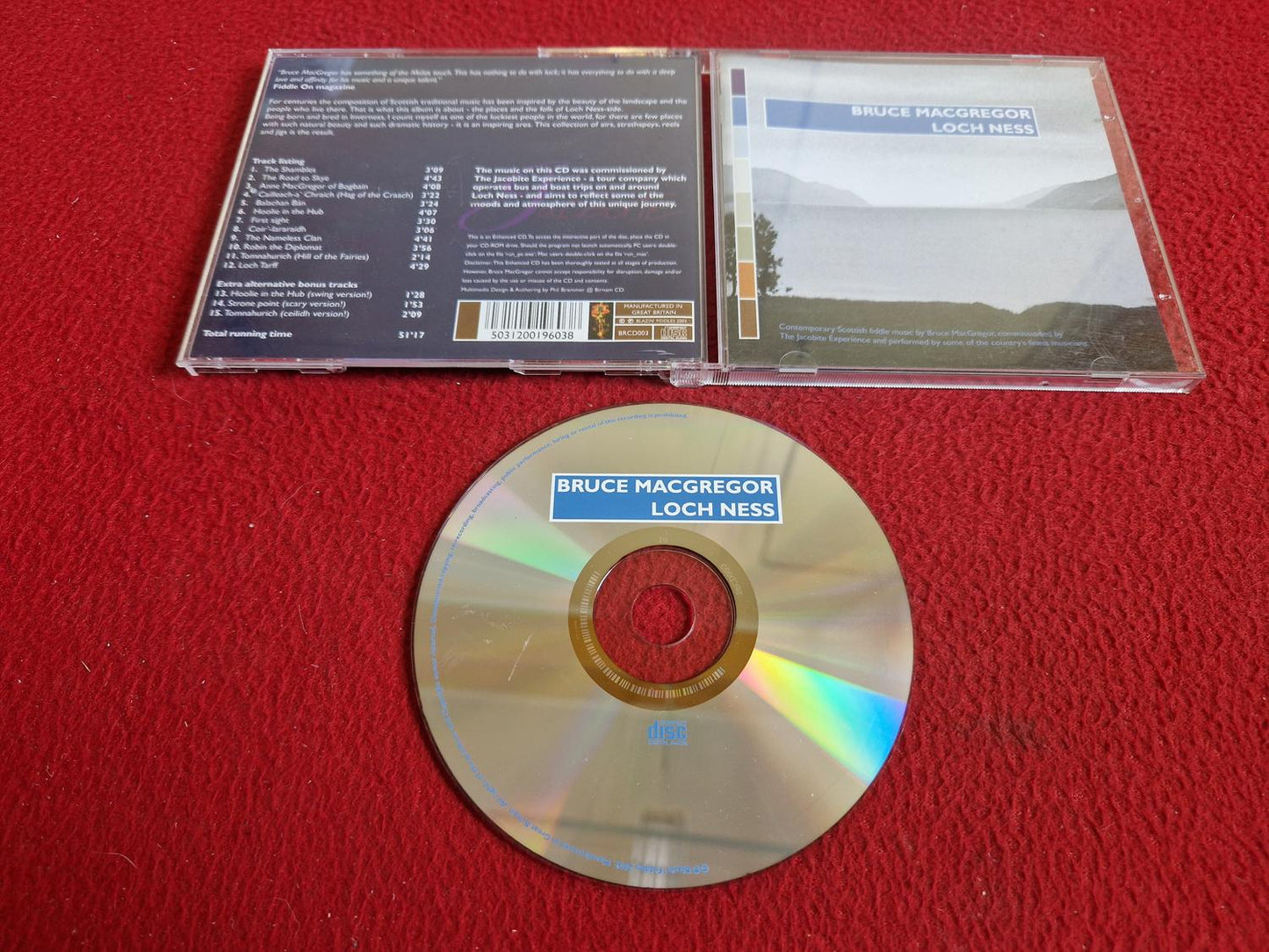 BRUCE MACGREGOR LOCH NESS CD