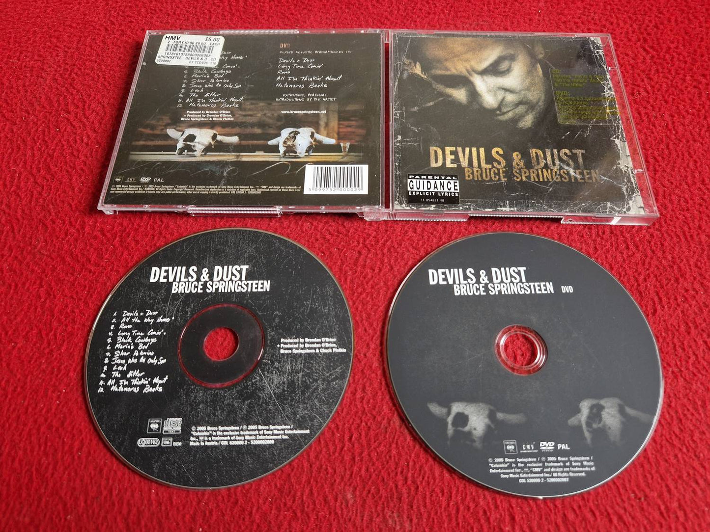 BRUCE SPRINGSTEEN DEVIL & DUST CD