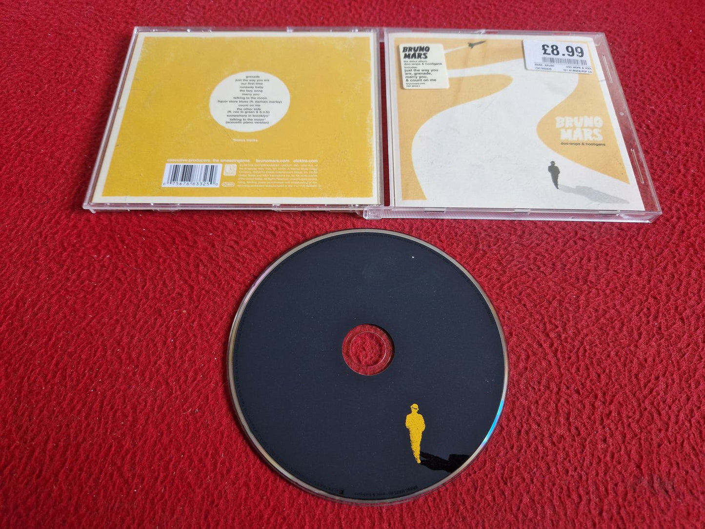 BRUNO MARS DOOWOPS & HOOLIGANS CD