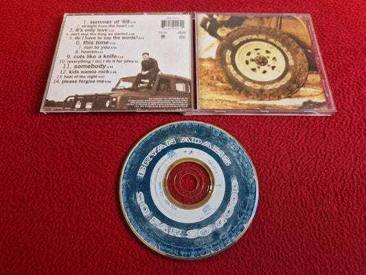 BRYAN ADAMS SO FAR SO GOOD CD