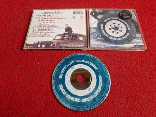 BRYAN ADAMS SO FAR SO GOOD CD