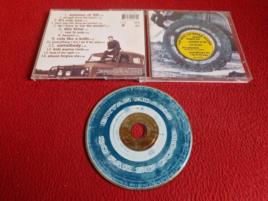 BRYAN ADAMS SO FAR SO GOOD CD