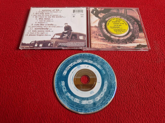 BRYAN ADAMS SO FAR SO GOOD CD