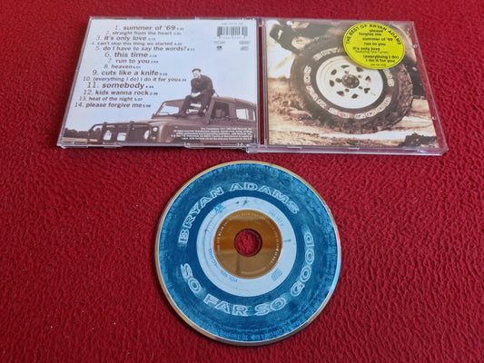 BRYAN ADAMS SO FAR SO GOOD CD