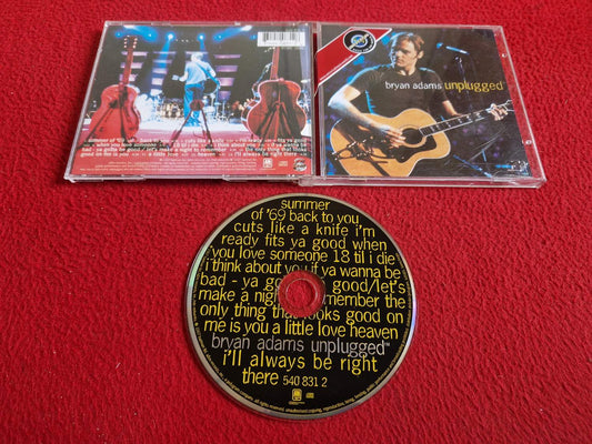 BRYAN ADAMS UNPLUGGED CD