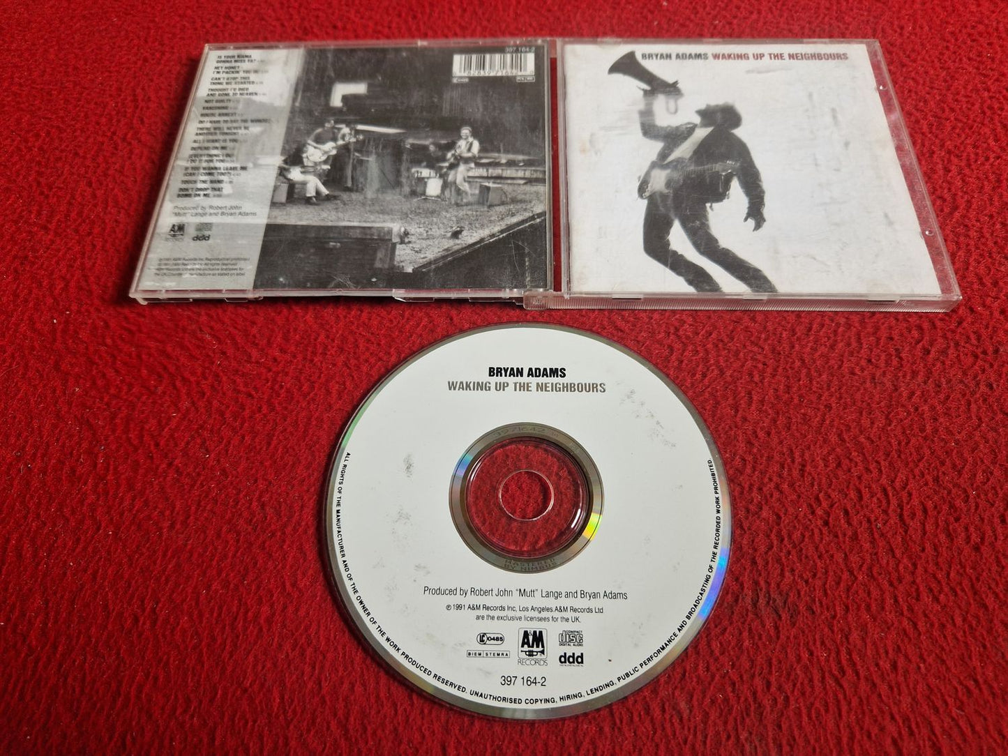 BRYAN ADAMS WAKING UP THE NEIGHBOURS CD