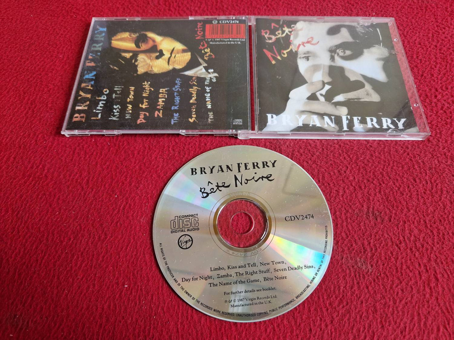 BRYAN FERRY BETE NOIRE CD