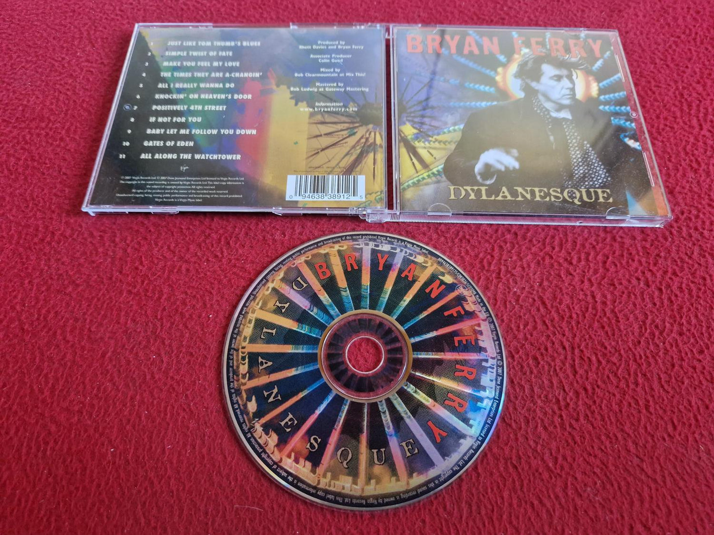 BRYAN FERRY DYLANESQUE CD