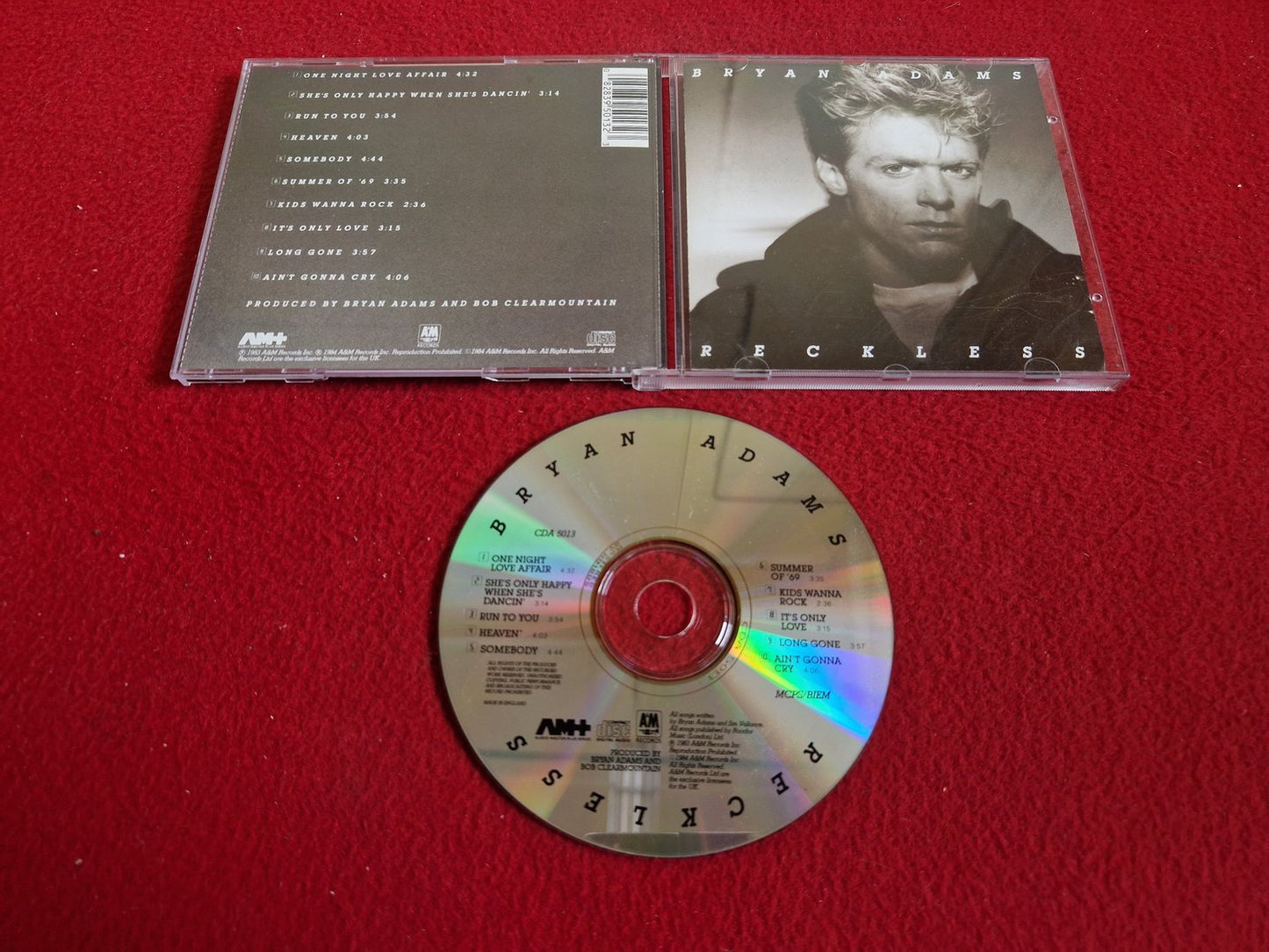 BRYAN FERRY RECKLESS CD