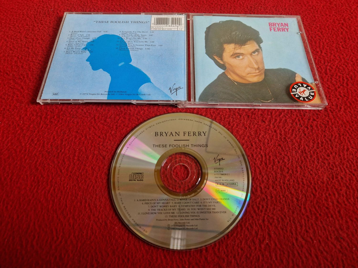 BRYAN FERRY THESE FOOLISH THINGS CD
