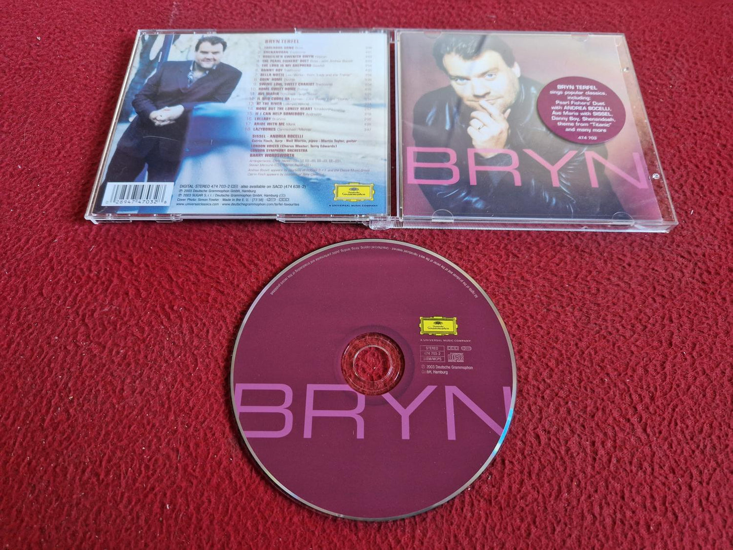 BRYN TERFEL BRYN CD