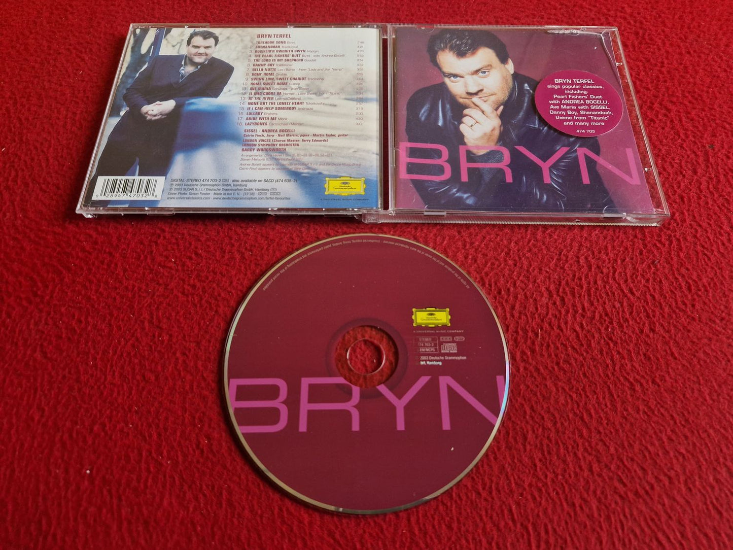 BRYN TERFEL - BRYN CD