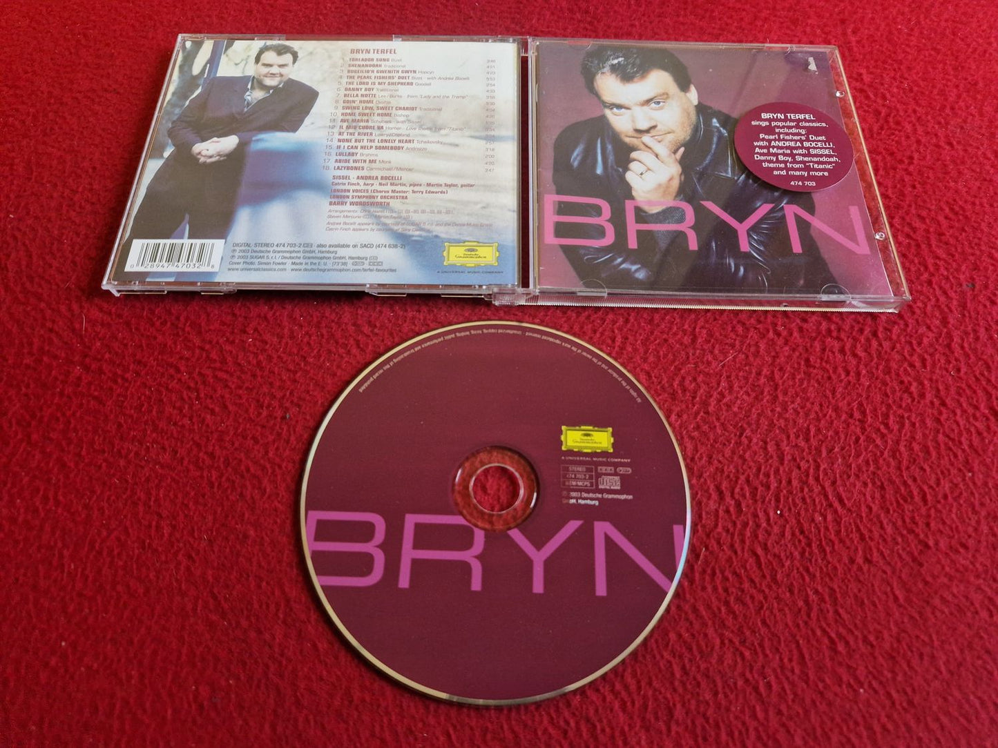 BRYN TERFEL - BRYN CD
