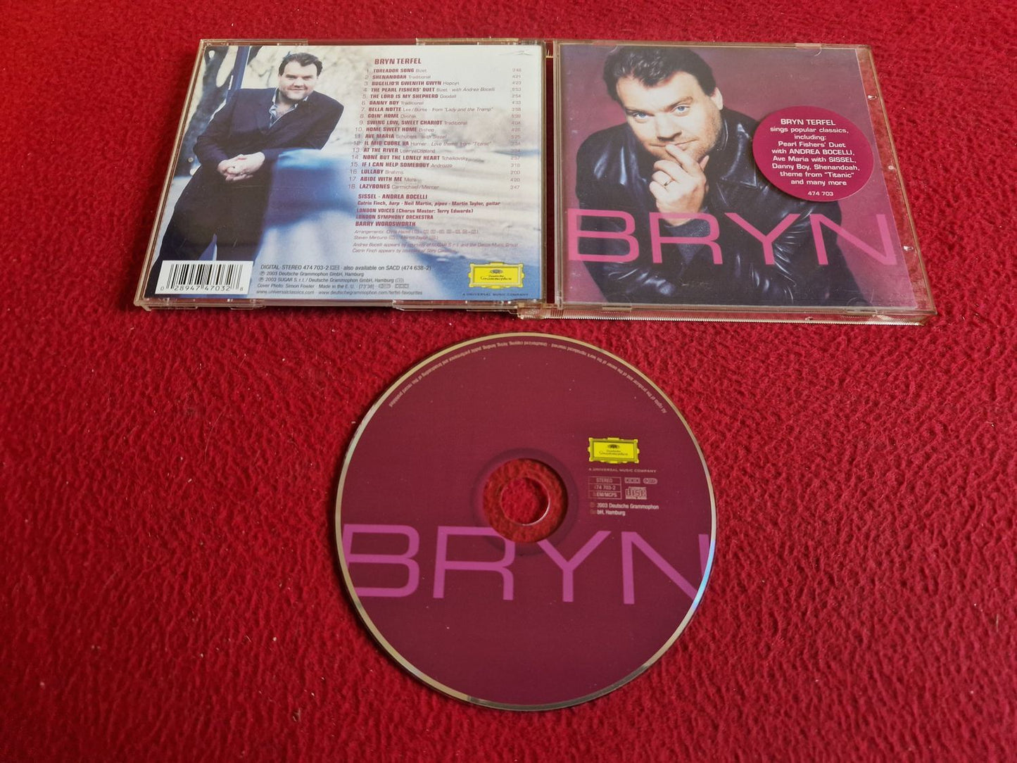 BRYN TERFEL - BRYN TERFEL CD