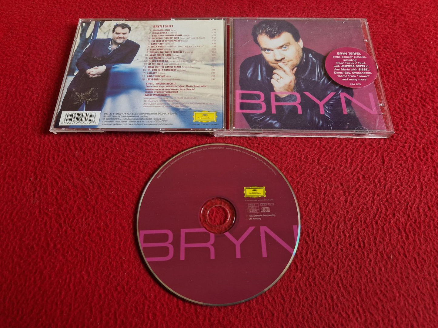 BRYN TERFEL - BRYN TERFEL CD