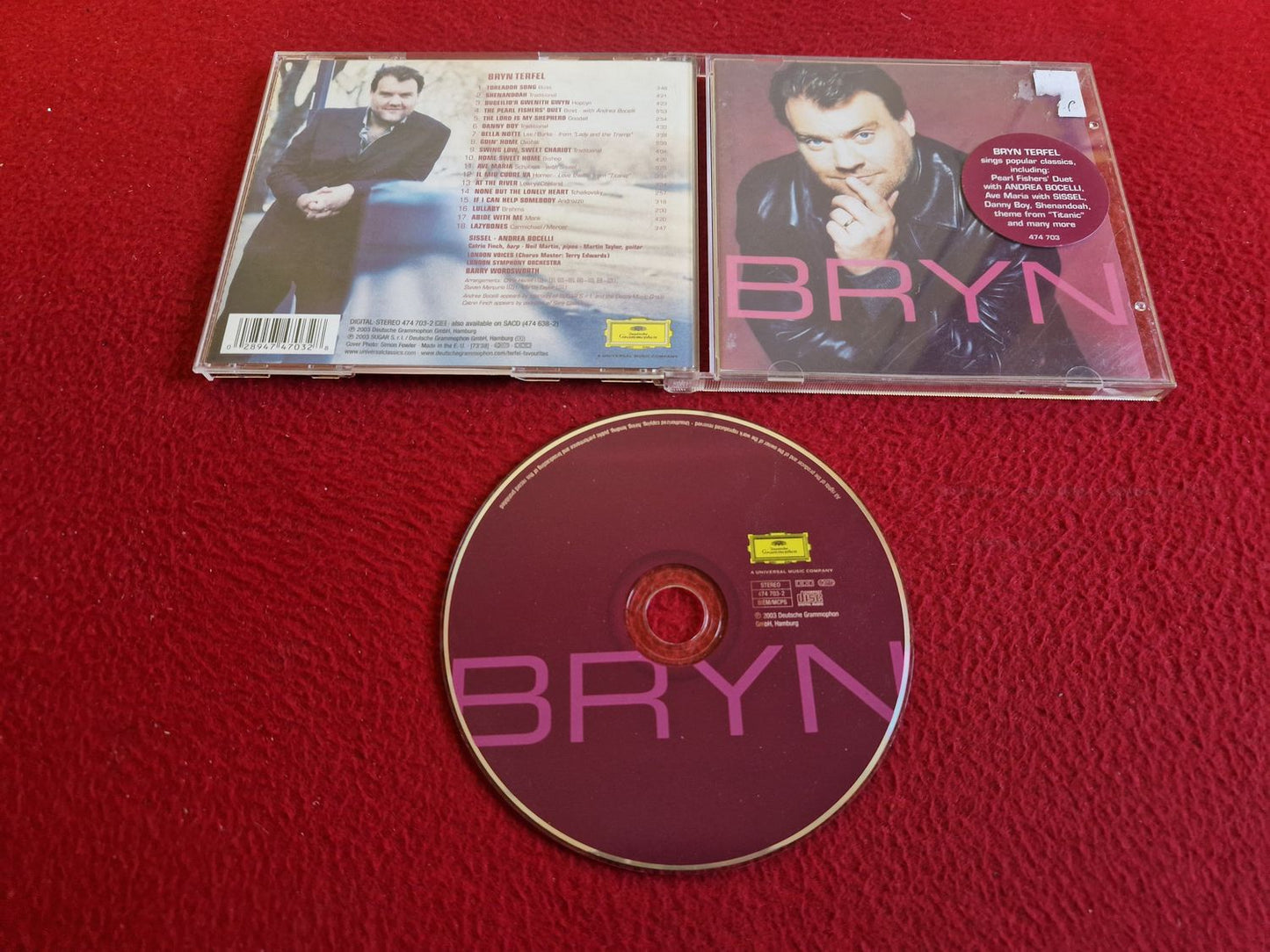 BRYN TERFEL - BRYN TERFEL CD