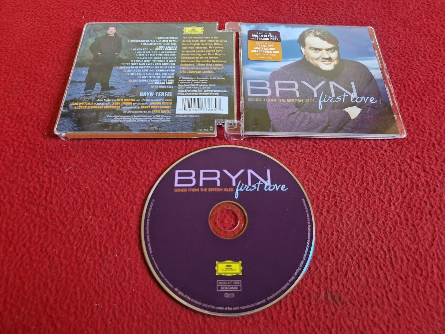 BRYN TERFEL FIRST LOVE SONGS FROM THE BRITISH ISLES CD