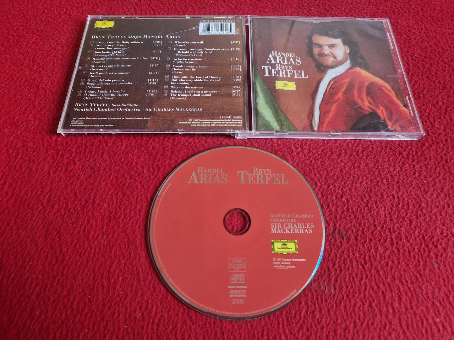 BRYN TERFEL HANDEL ARIAS CD