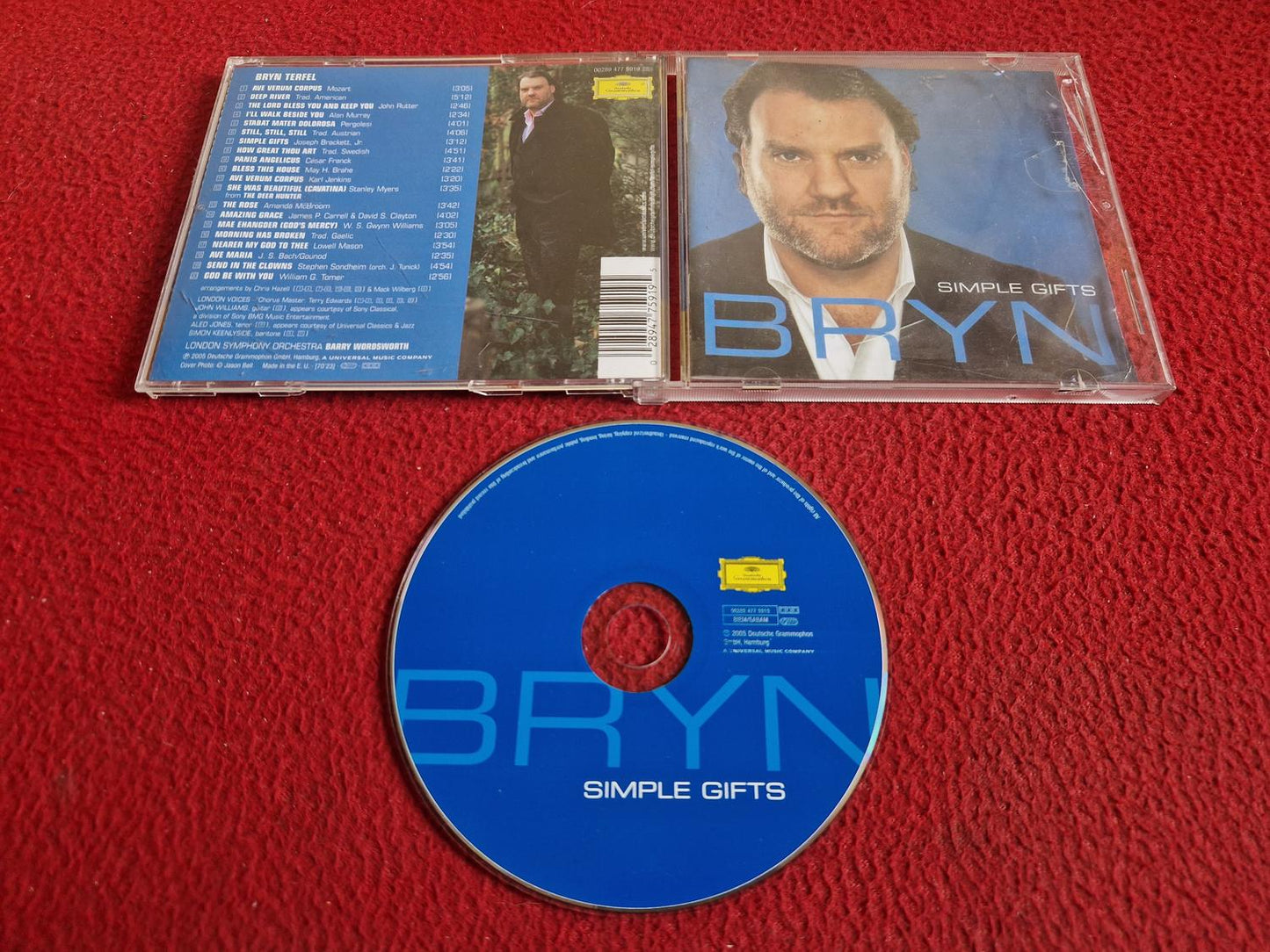 BRYN TERFEL SIMPLE GIFTS CD
