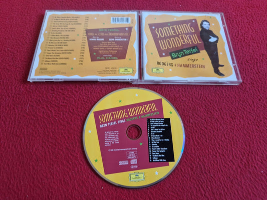 BRYN TERFEL SOMETHING WONDERFUL - SINGS RODGERS & HAMMERSTEIN CD