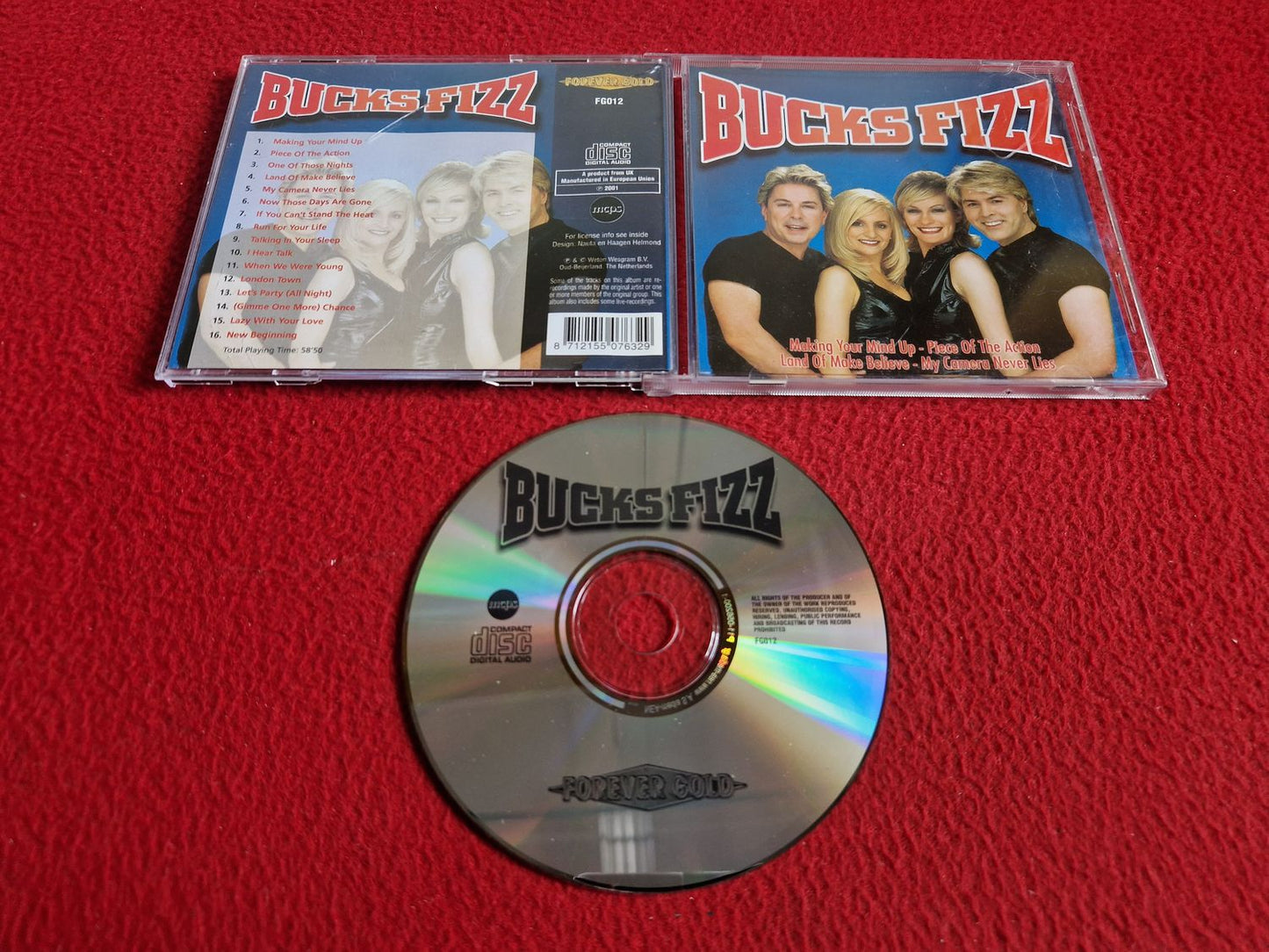 BUCKS FIZZ [ FOREVER GOLD ] CD