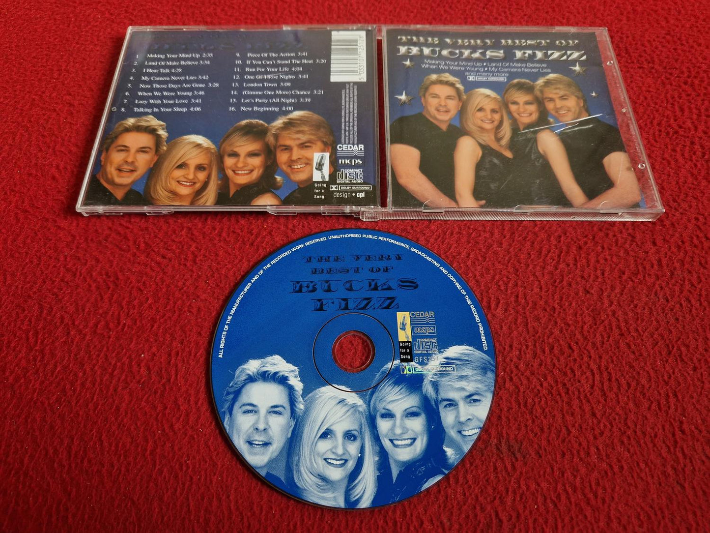 BUCKS FIZZ THE VERY BEST OF CD