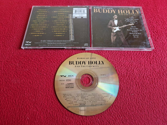 BUDDY HOLLY AND THE CRICKETS WORDS OF LOVE CD