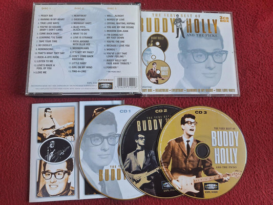 BUDDY HOLLY AND THE PICKS THE VERY BEST OF CD BOX