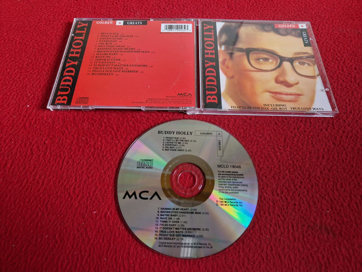 BUDDY HOLLY [ GOLDEN GREATS ] CD