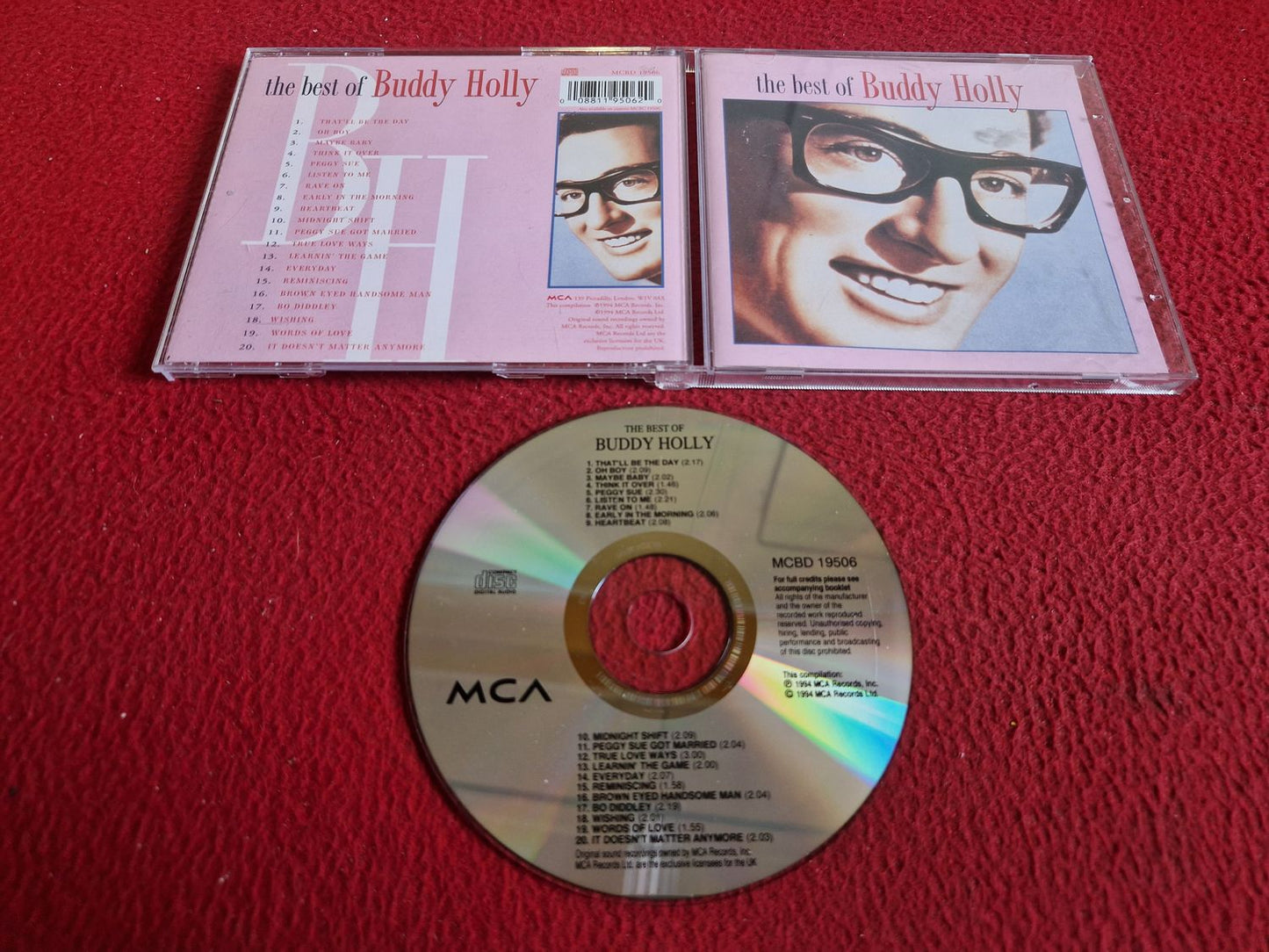BUDDY HOLLY THE BEST OF CD