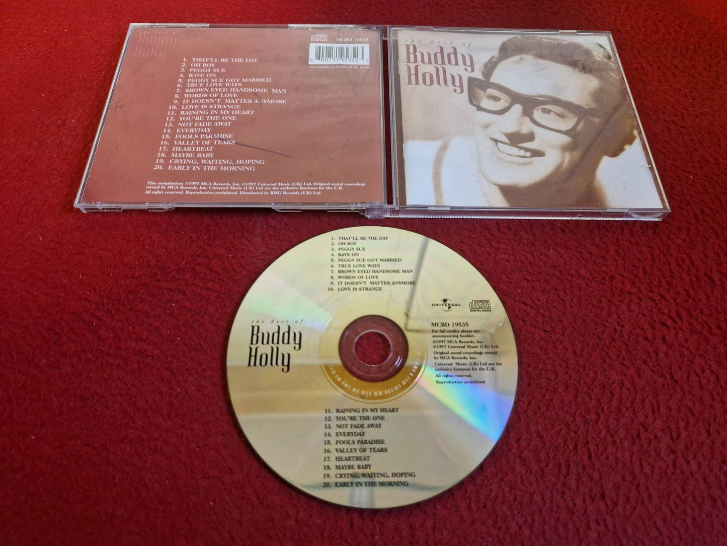 BUDDY HOLLY THE BEST OF CD
