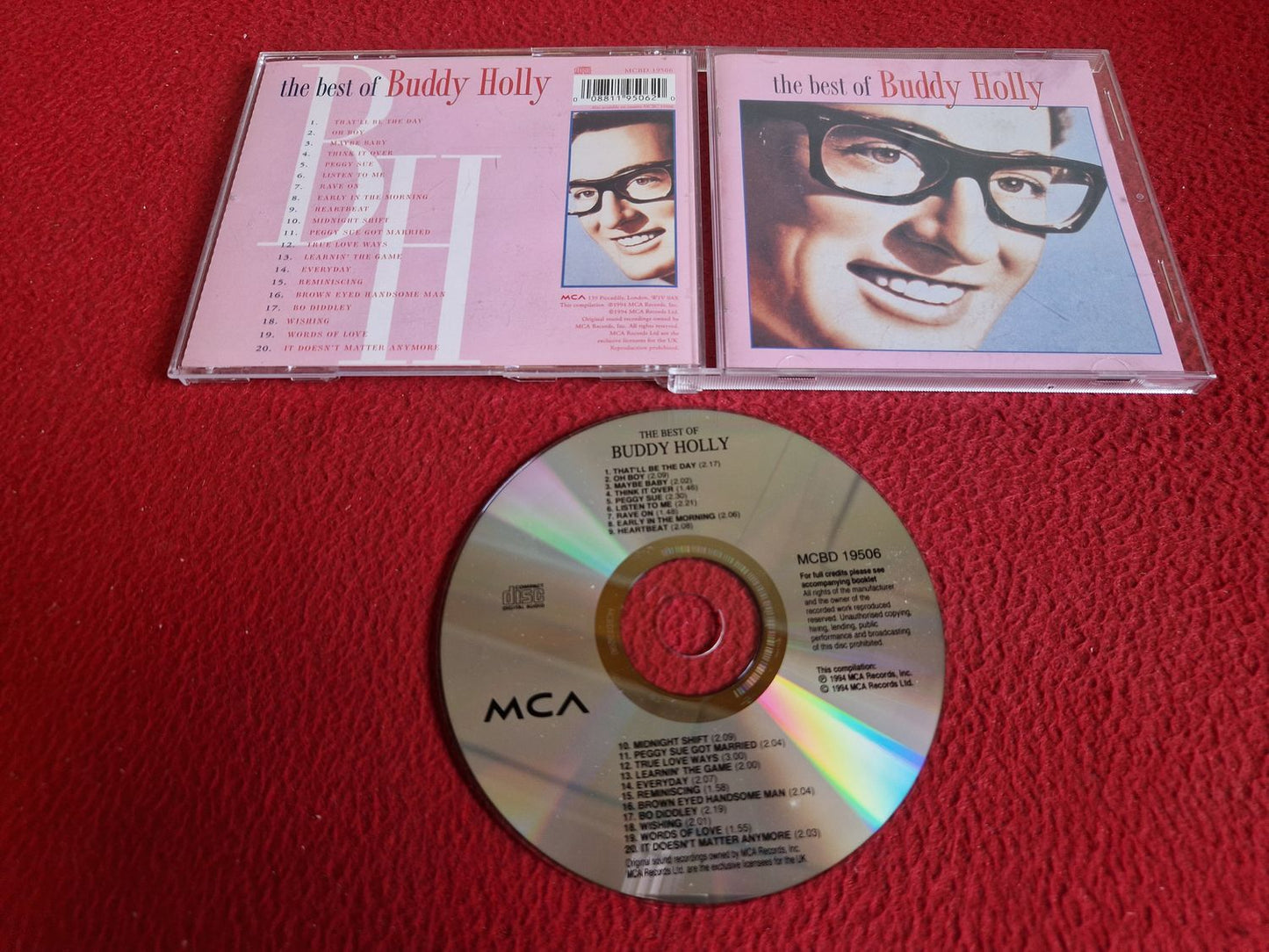 BUDDY HOLLY THE BEST OF CD