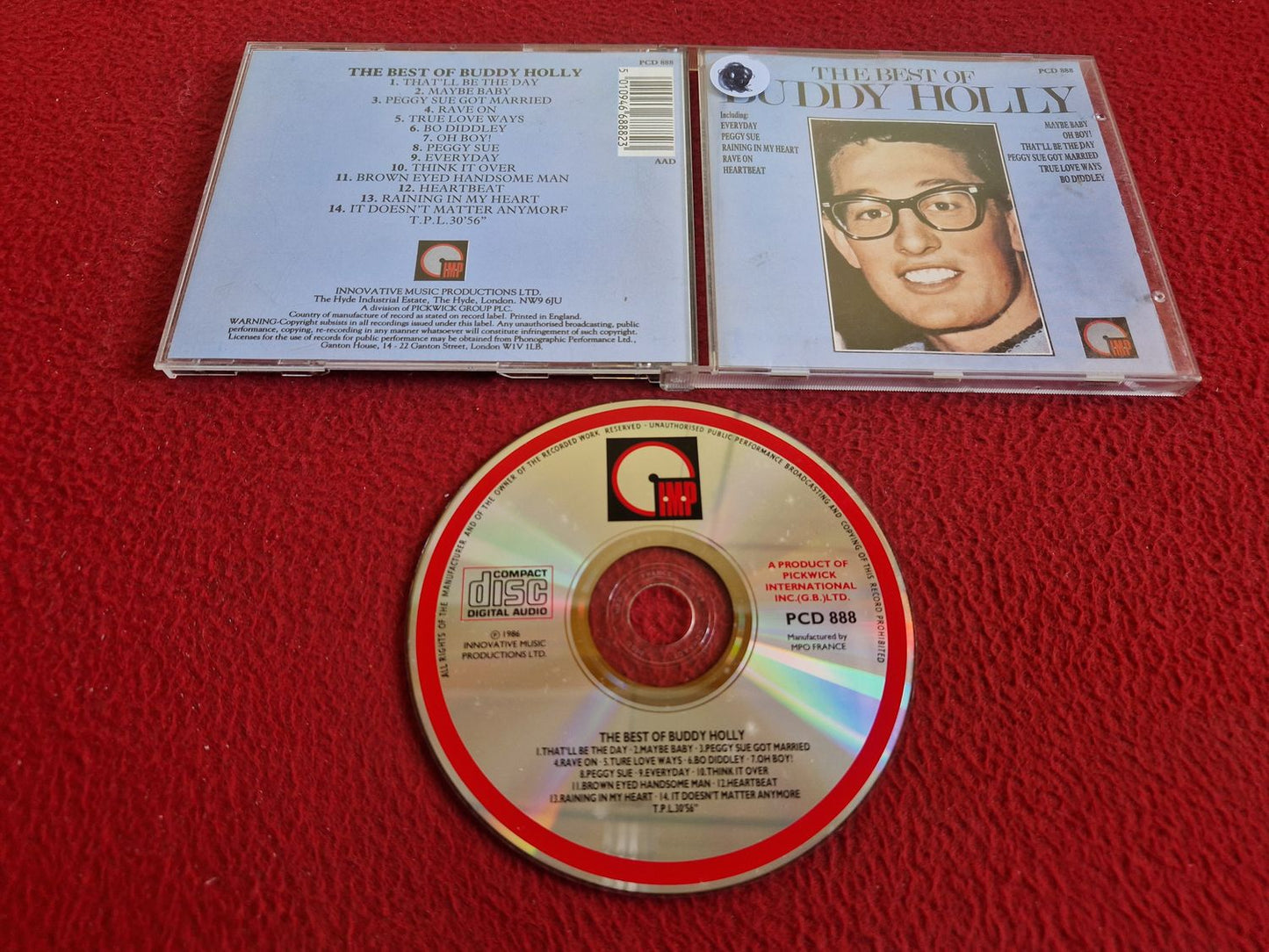 BUDDY HOLLY THE BEST OF CD